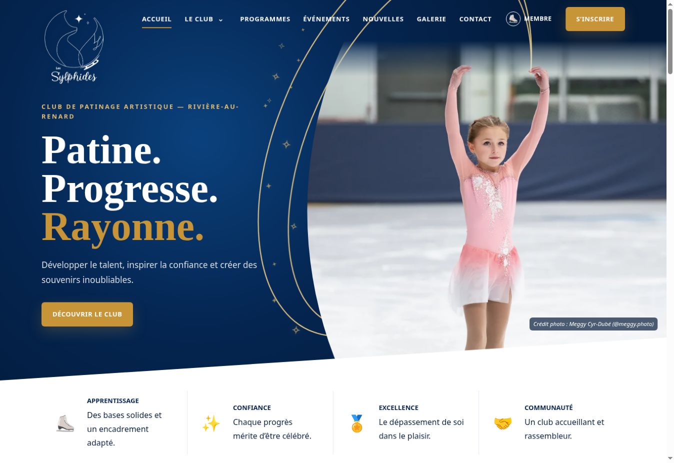 Une vitrine vivante pour le club