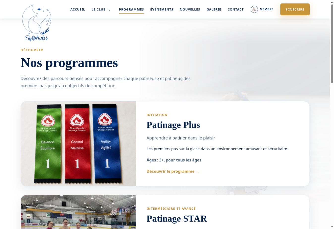 Des programmes compréhensibles avant l’inscription